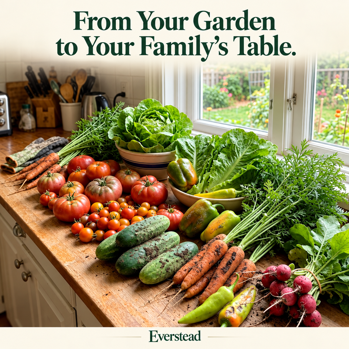Be Ready to Feed Your Family, No Matter What Comes.